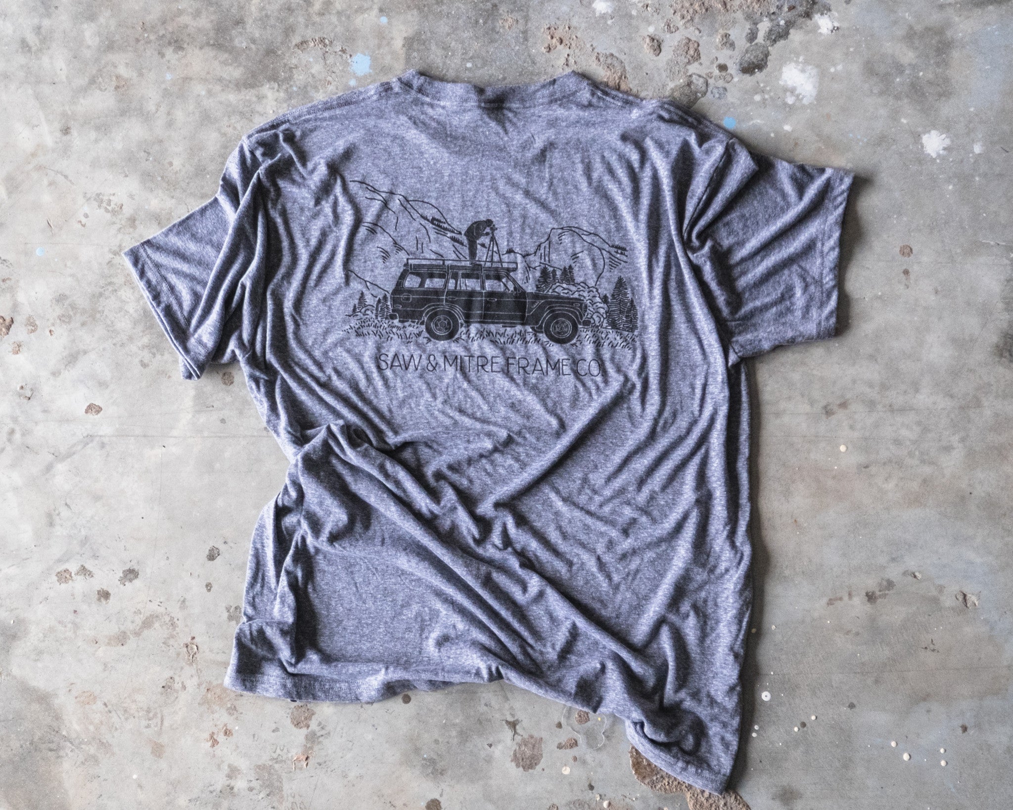 The Cruiser Tee by Saw & Mitre Frame Co.